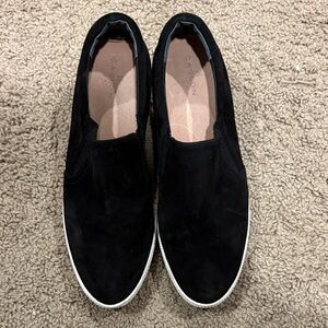 Caslon Women’s Black Suede Slip-Ons